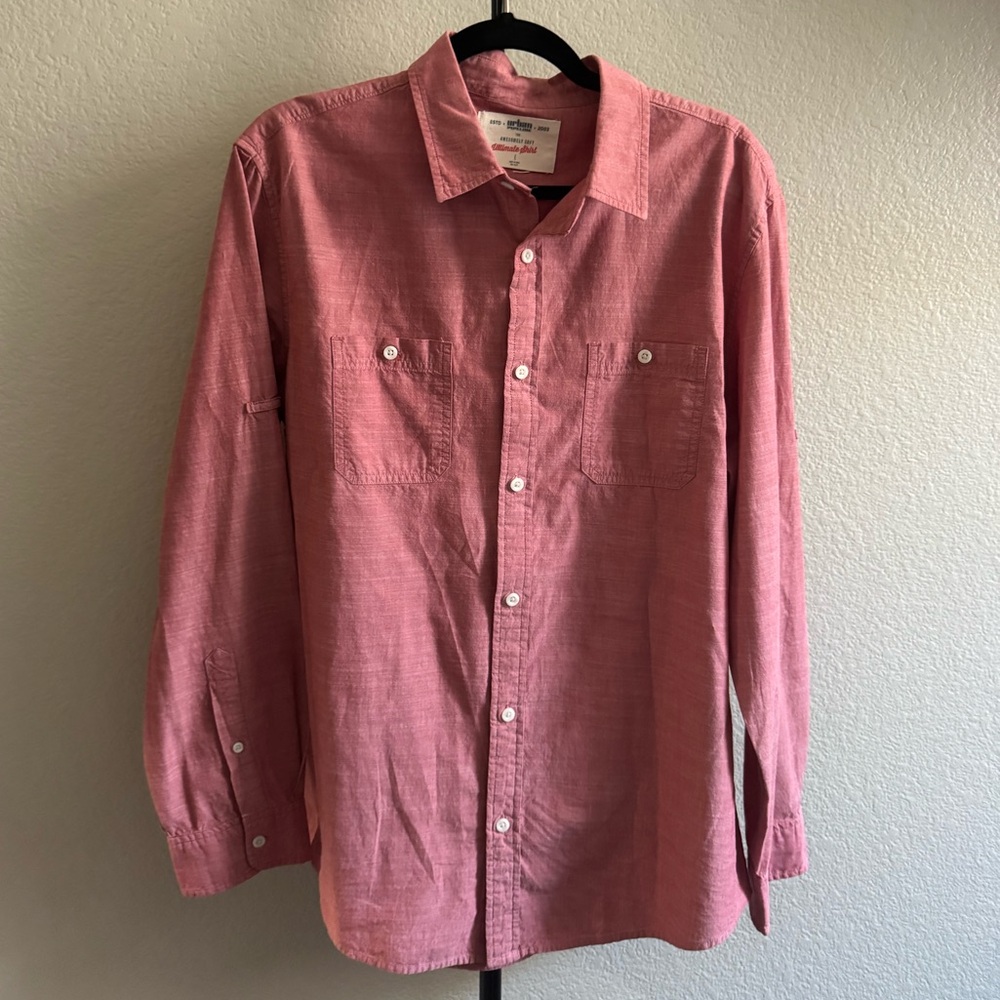 Men's Long-Sleeve Button-Down Shirt